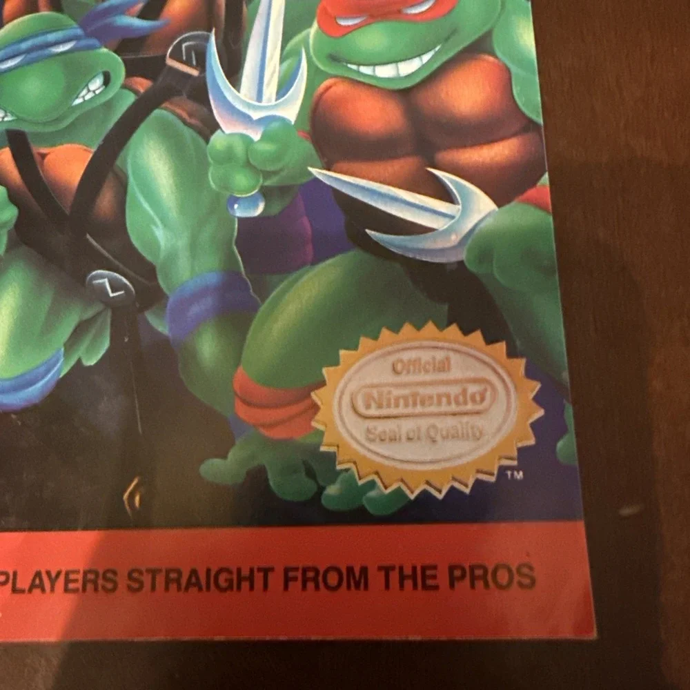 NINTENDO POWER May / June 1989 Vol Issue #6 - TMNT W/ Poster